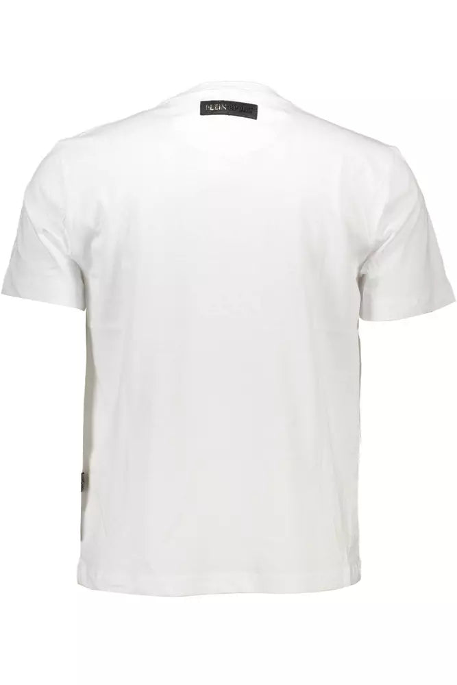 White Cotton Men T-Shirt - SEHABRANDS