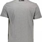 Gray Cotton Men T-Shirt - SEHABRANDS