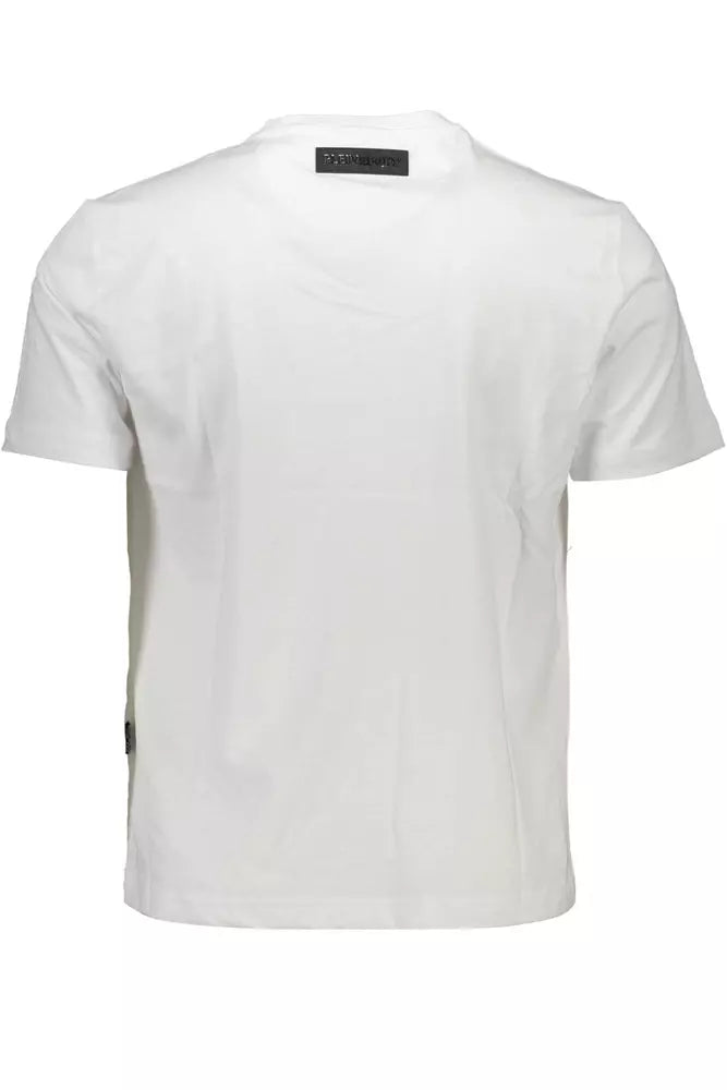 White Cotton Men T-Shirt - SEHABRANDS