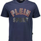 Blue Cotton Men T-Shirt - SEHABRANDS