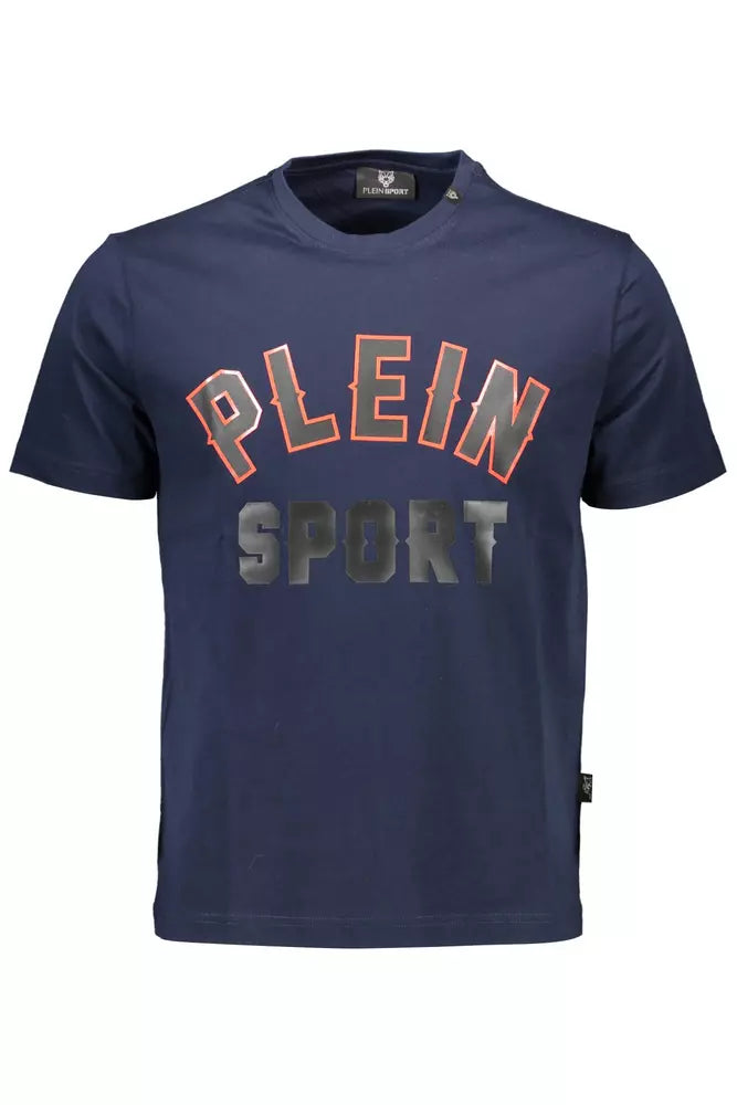 Blue Cotton Men T-Shirt - SEHABRANDS