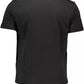 Black Cotton Men T-Shirt - SEHABRANDS