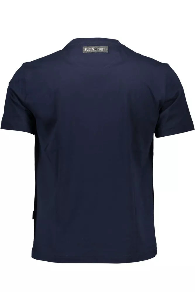 Blue Cotton Men T-Shirt - SEHABRANDS