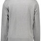 Gray Cotton Men Sweater - SEHABRANDS