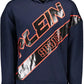 Blue Cotton Men Sweater - SEHABRANDS