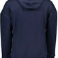 Blue Cotton Men Sweater - SEHABRANDS