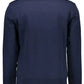 Blue Cotton Men Sweater - SEHABRANDS