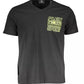 Black Cotton Men T-Shirt - SEHABRANDS