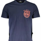 Blue Cotton Mens TShirt - SEHABRANDS