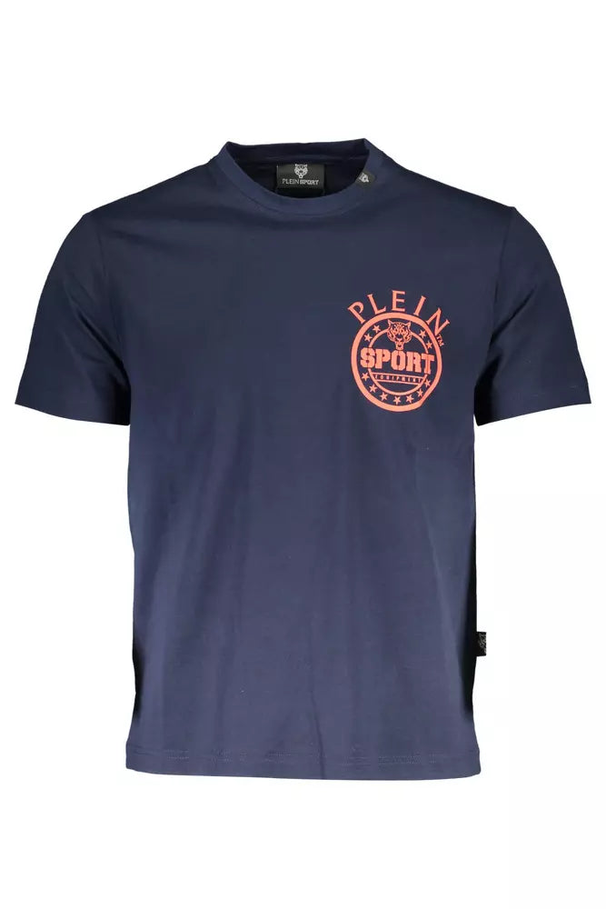 Blue Cotton Mens TShirt - SEHABRANDS