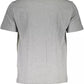 Gray Cotton Men T-Shirt - SEHABRANDS