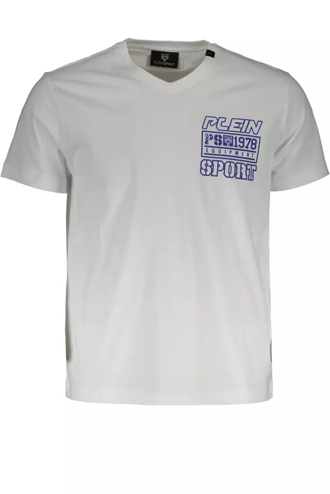 White Cotton Men T-Shirt - SEHABRANDS