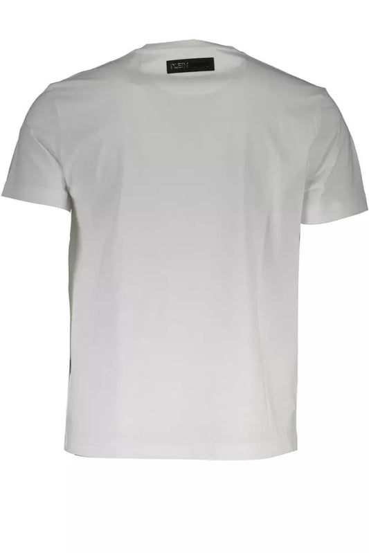 White Cotton Men T-Shirt - SEHABRANDS