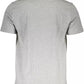 Gray Cotton Men T-Shirt - SEHABRANDS