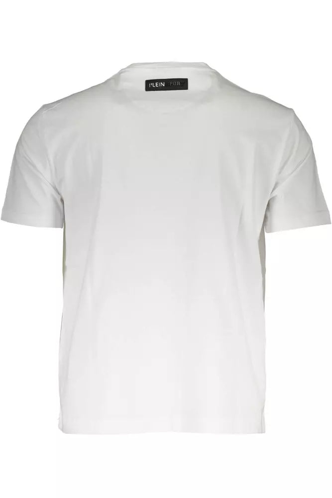 White Cotton Men T-Shirt - SEHABRANDS