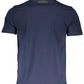 Blue Cotton Men T-Shirt - SEHABRANDS