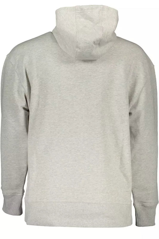 Gray Cotton Men Sweater - SEHABRANDS