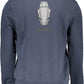 Blue Cotton Men Sweater - SEHABRANDS