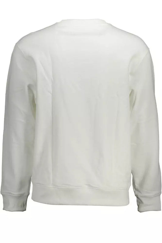 White Cotton Men Sweater - SEHABRANDS