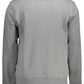 Gray Cotton Men Sweater - SEHABRANDS