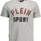 Gray Cotton Men T-Shirt - SEHABRANDS