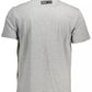 Gray Cotton Men T-Shirt - SEHABRANDS