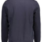 Blue Cotton Men Sweater - SEHABRANDS