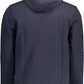 Blue Cotton Men Sweater - SEHABRANDS