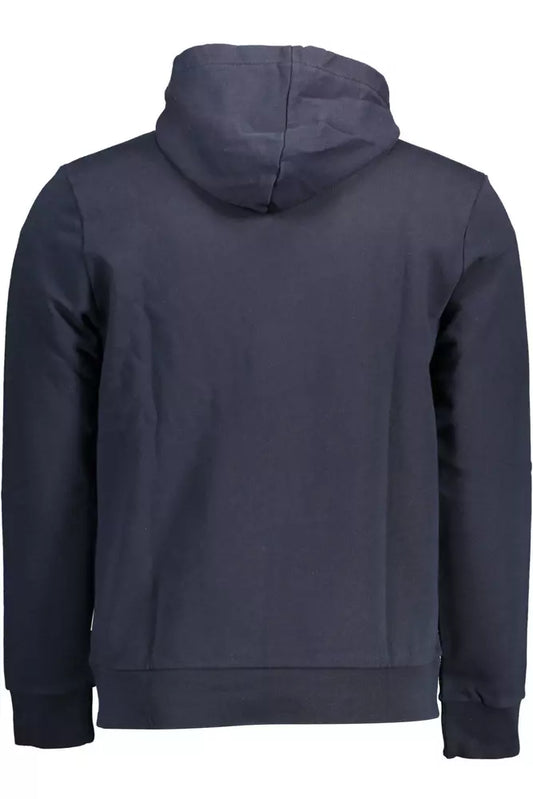 Blue Cotton Men Sweater - SEHABRANDS