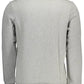 Gray Cotton Men Sweater - SEHABRANDS