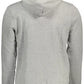 Gray Cotton Men Sweater - SEHABRANDS