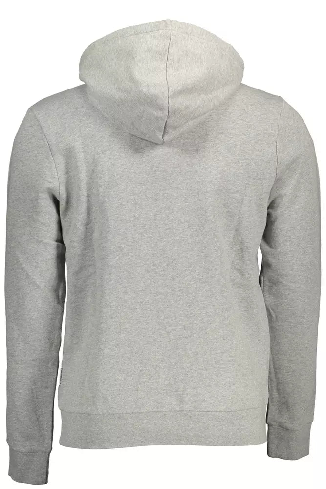 Gray Cotton Men Sweater - SEHABRANDS