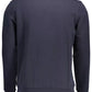 Blue Cotton Men Sweater - SEHABRANDS