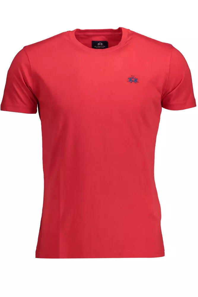 Red Cotton Men T-Shirt - SEHABRANDS