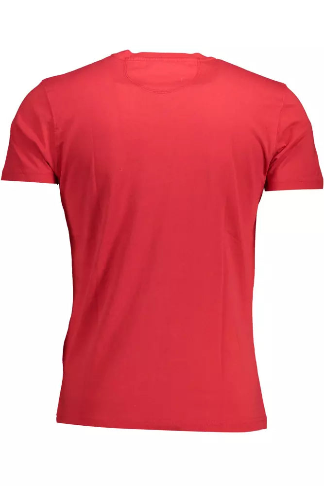 Red Cotton Men T-Shirt - SEHABRANDS