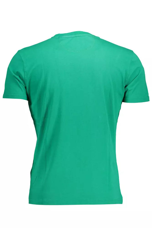 Green Cotton Men T-Shirt - SEHABRANDS