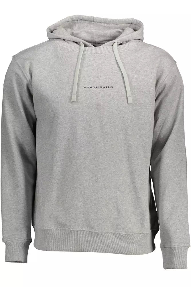 Gray Cotton Men Sweater - SEHABRANDS