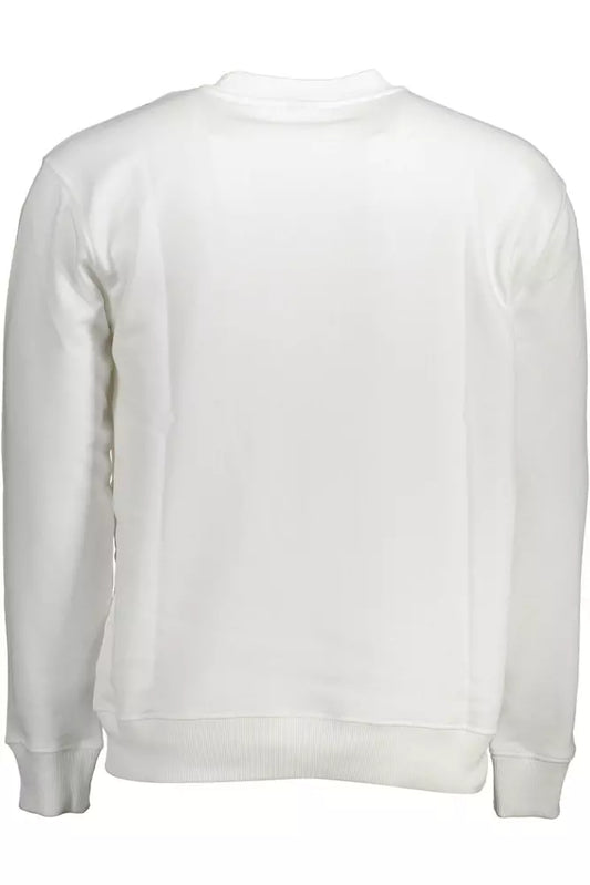 White Cotton Men Sweater - SEHABRANDS