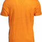 Orange Linen Men T-Shirt - SEHABRANDS