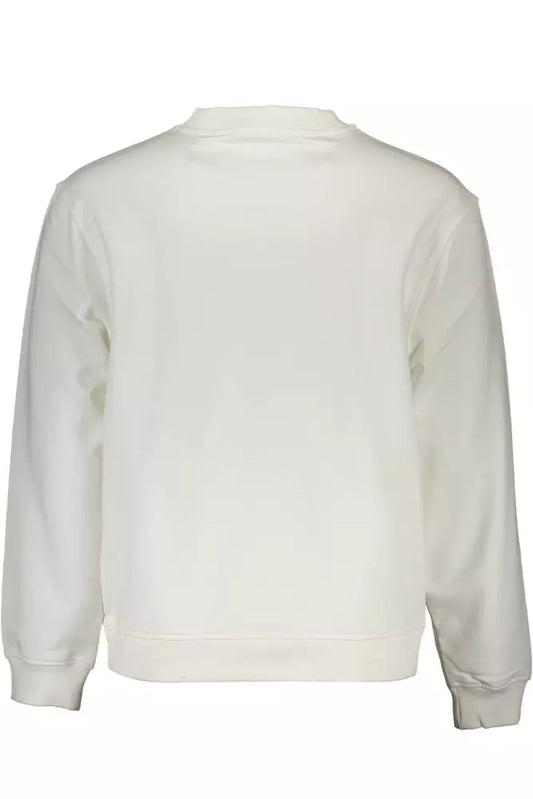 White Cotton Men Sweater - SEHABRANDS