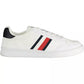 White Polyester Men Sneaker - SEHABRANDS