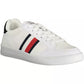 White Polyester Men Sneaker - SEHABRANDS