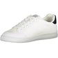 White Polyester Men Sneaker - SEHABRANDS