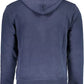 Blue Cotton Men Sweater - SEHABRANDS