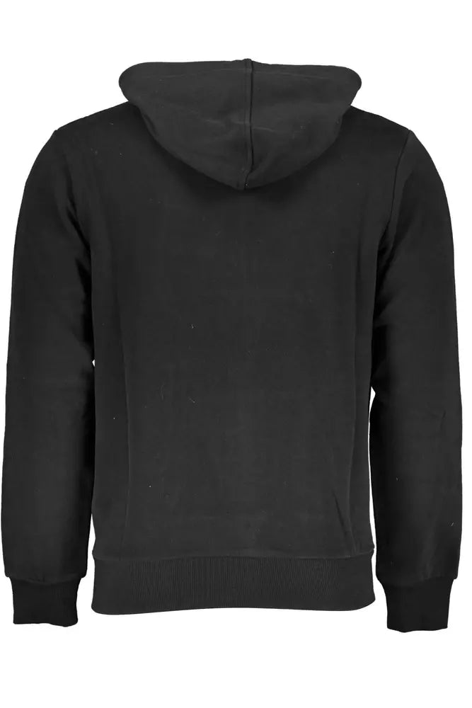 Black Cotton Men Sweater - SEHABRANDS