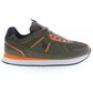 Green Polyester Men Sneaker - SEHABRANDS