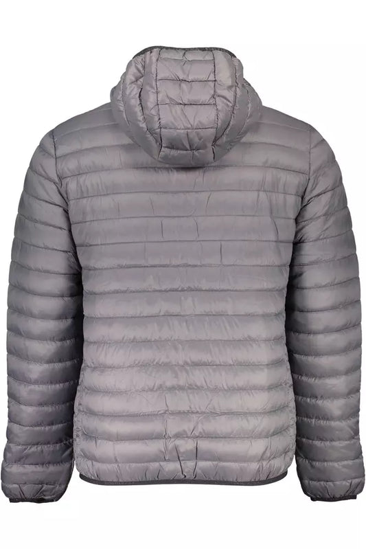 Gray Polyamide Men Jacket - SEHABRANDS