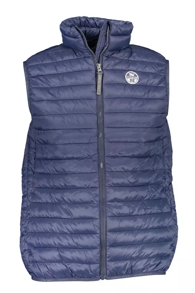 Blue Polyamide Men Jacket - SEHABRANDS