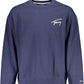 Blue Cotton Men Sweater - SEHABRANDS