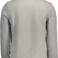 Gray Cotton Men Sweater - SEHABRANDS